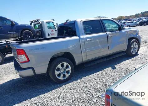 2021 Ram 1500 Big Horn 4X4 5'7 Box z USA, uszkodzony, nr VIN 1C6SRFFT0MN758262